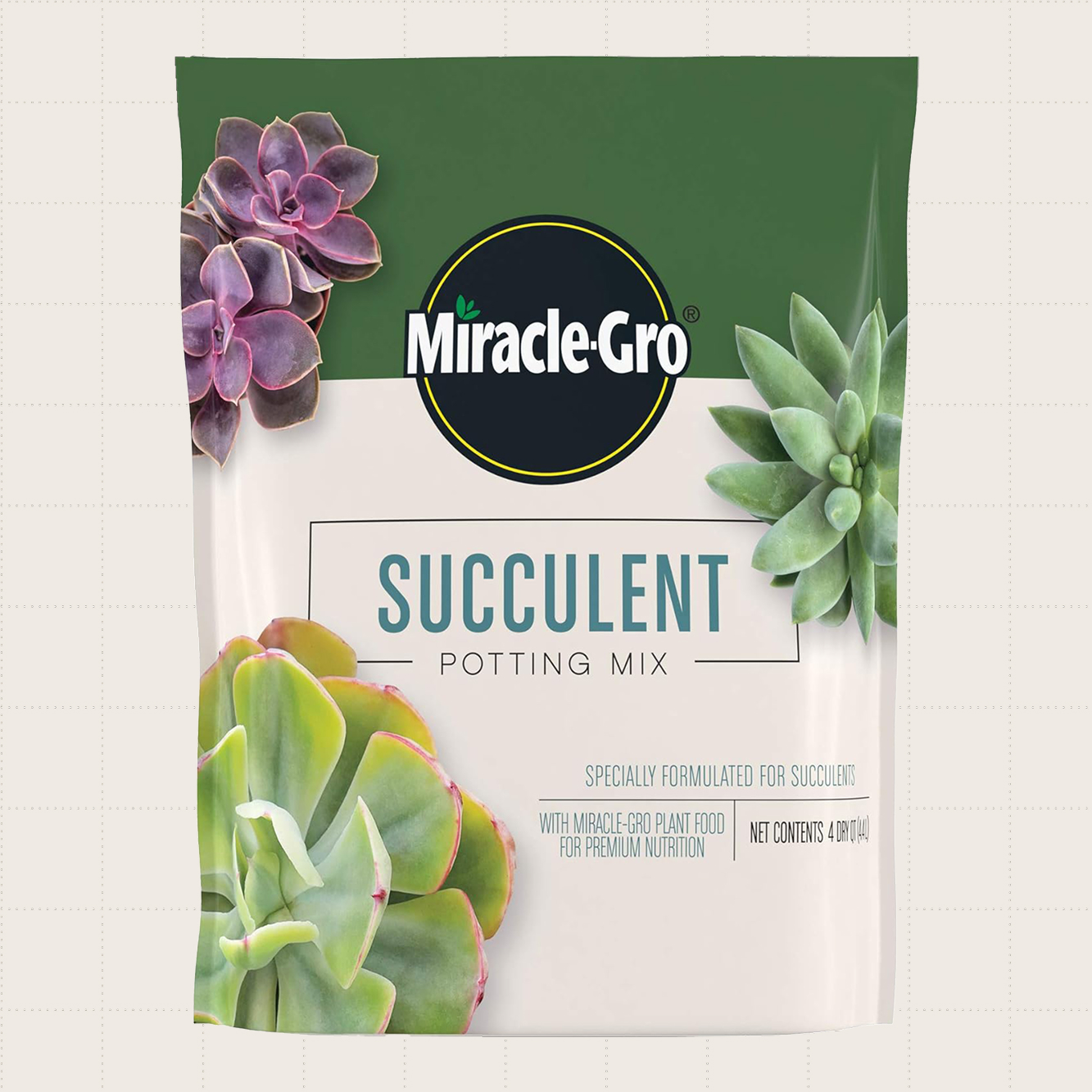 Miracle-Gro Succulent Potting Mix, 4 Quarts