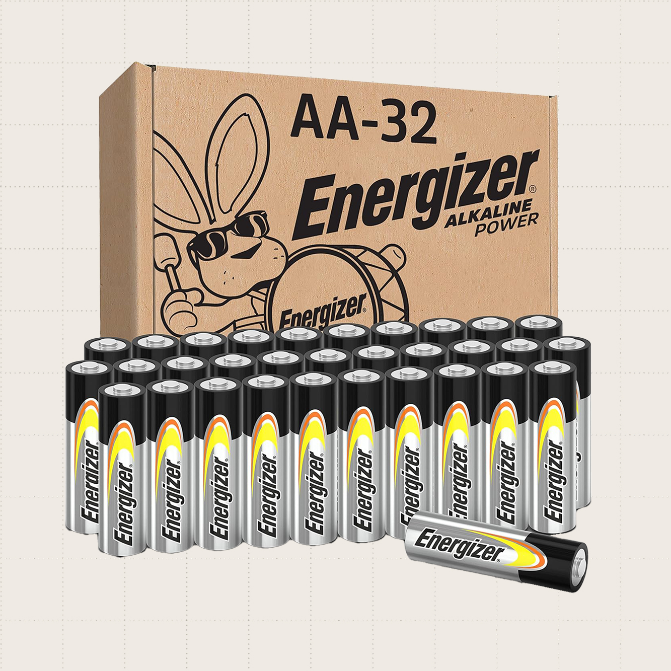 Energizer AA Batteries, 32-Count