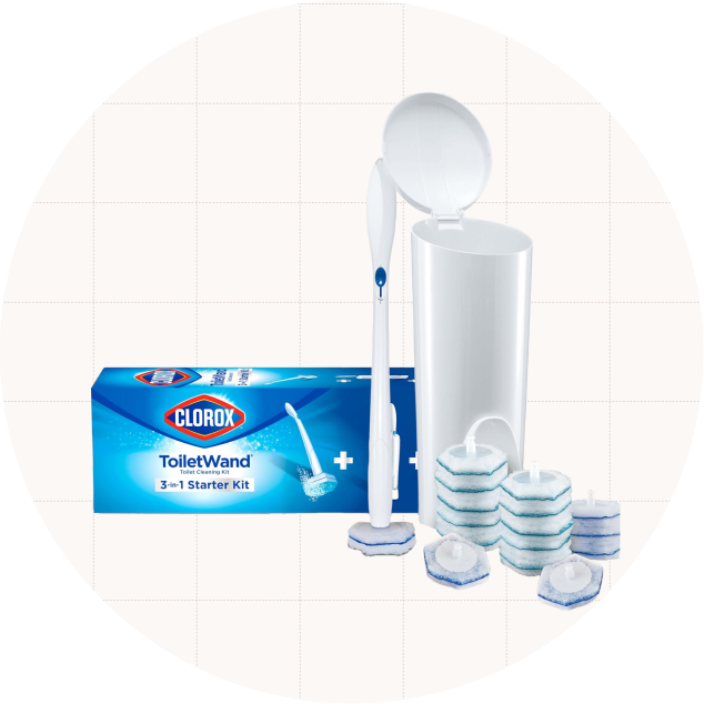 Clorox Toilet Wand Disposable Toilet Cleaning System