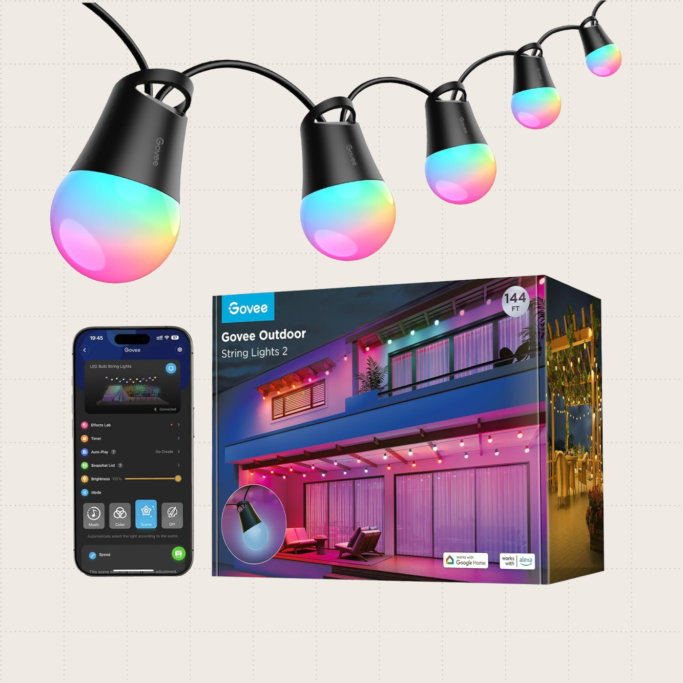 Govee Smart Outdoor String Lights
