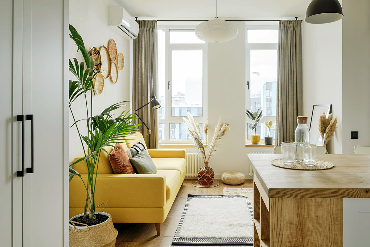 12 Design Tricks To Make a Small Room Feel More Spacious