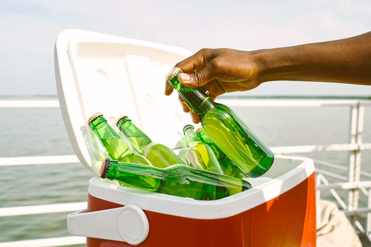 This Hack Guarantees Cold Drinks and a Dry Cooler