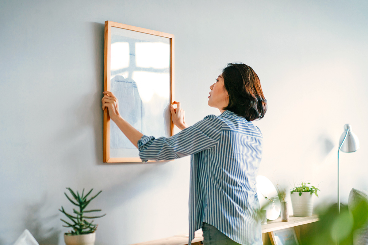 The Ideal Height for Hanging Artwork