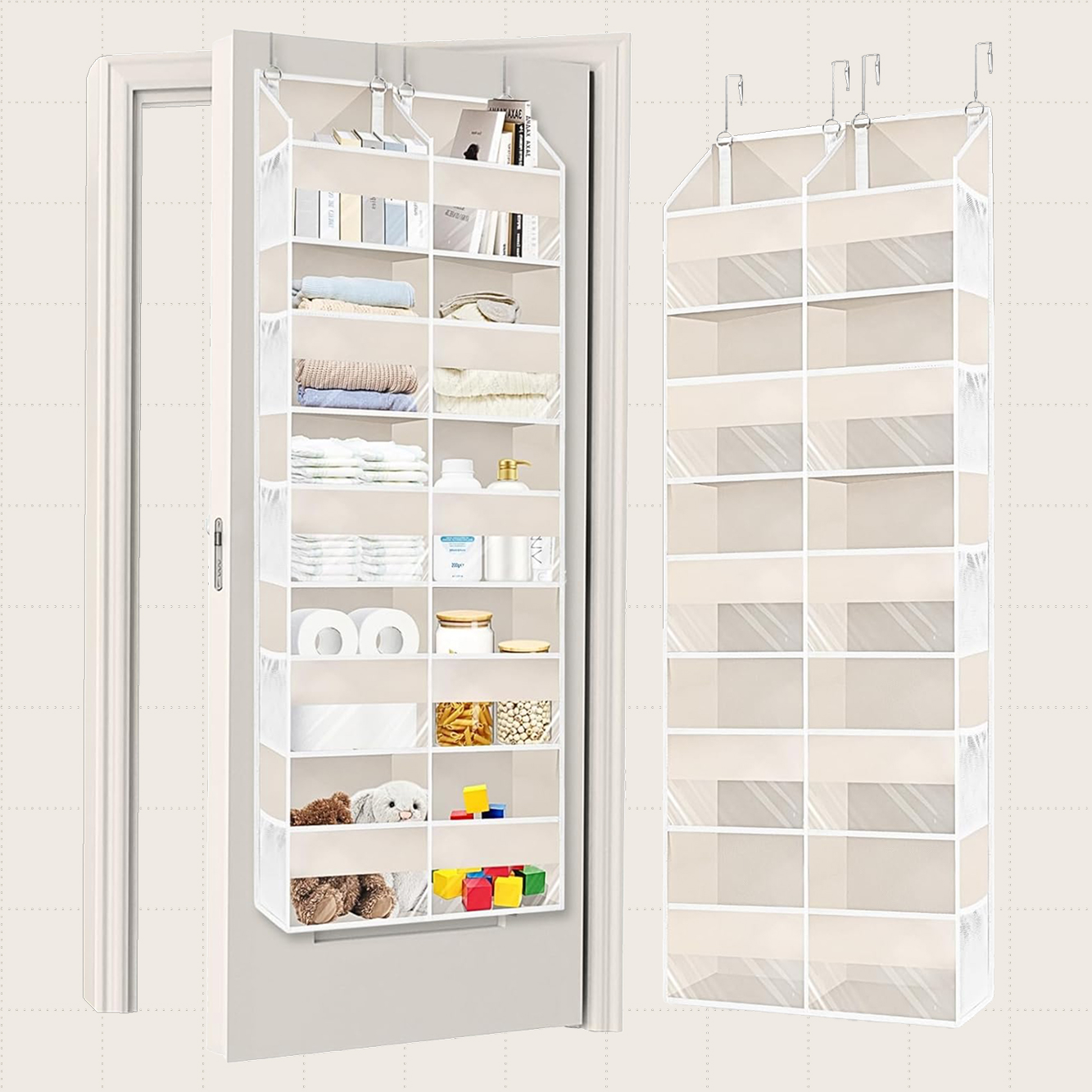 Ofiray-home Five-Tier Over-the-Door Organizer