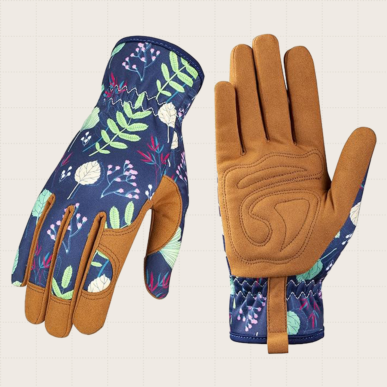 Bamllum Leather Gardening Gloves